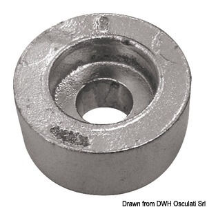 Zinc ring anode f. Suzuki outboard engines 4/300HP